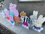 Cut outs Peppa Pig backdrop 3d object party planner, Enlèvement, Comme neuf