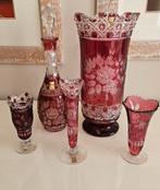 Vazen 'Echt Meissner Bleikristall' incl. karaf., Ophalen