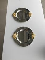 Verzilverde schaaltjes 2st., Ophalen of Verzenden, Nieuw, Rond, Schaal