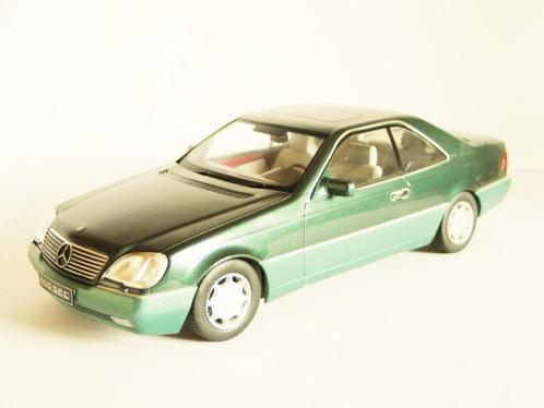 Offre - 1/18 - M KK Scale - Mercedes Benz 600 SEC verte, Hobby & Loisirs créatifs, Voitures miniatures | 1:18, Neuf, Enlèvement ou Envoi