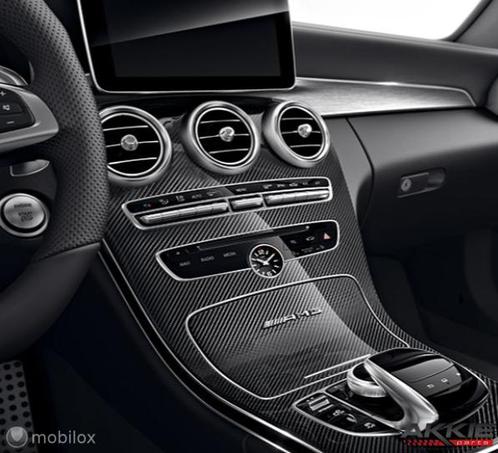 Carbon Middenconsole origineel Mercedes C W205 AMG (14->), Autos : Pièces & Accessoires, Tableau de bord & Interrupteurs, Neuf