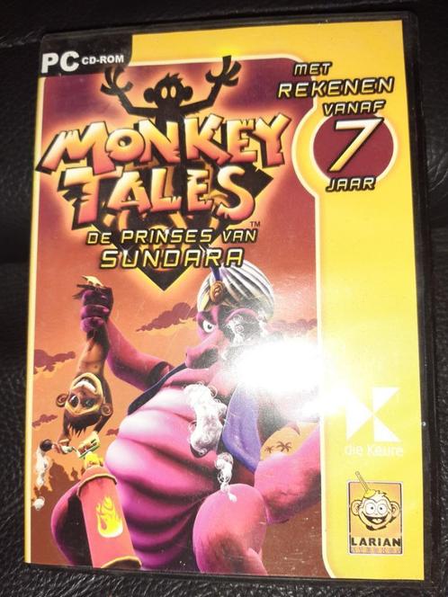 PC CD-ROM Monkey Tales - De Prinses Van Sundara, Games en Spelcomputers, Games | Pc, Gebruikt, Avontuur en Actie, 1 speler, Vanaf 7 jaar