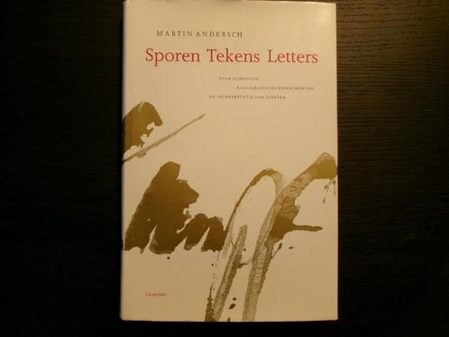 Sporen Tekens Letters  -Martin Andersch-, Boeken, Kunst en Cultuur | Beeldend, Ophalen of Verzenden