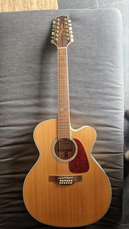 Takamine GJ72CE 12 cordes, Muziek en Instrumenten, Snaarinstrumenten | Gitaren | Akoestisch, Zo goed als nieuw, 12-snarig, Ophalen