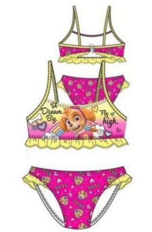 Paw Patrol Bikini Skye - Roze/Geel - Maat 98, Kinderen en Baby's, Kinderkleding | Maat 98, Nieuw, Meisje, Sport- of Zwemkleding