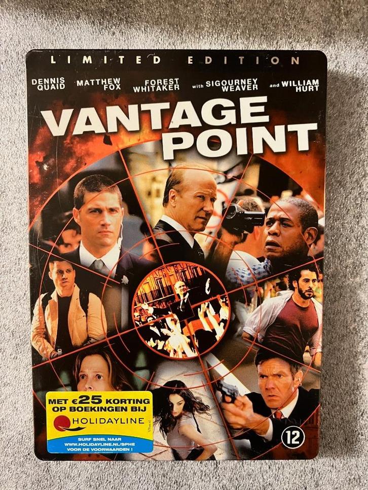 Vantage Point (Steelbook), Cd's en Dvd's, Dvd's | Actie, Actie, Vanaf 12 jaar, Ophalen of Verzenden