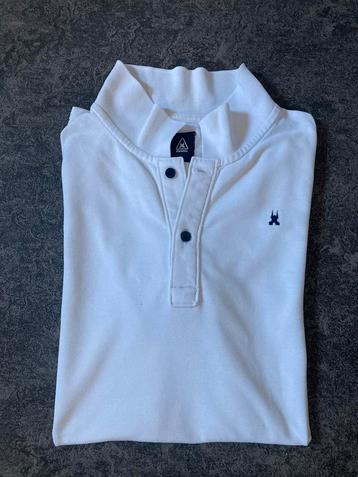 Gaastra poloshirt wit T170-176 (16 jaar) TBE beschikbaar voor biedingen