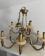 Koperen lusters, Huis en Inrichting, Lampen | Kroonluchters, Ophalen, Zo goed als nieuw