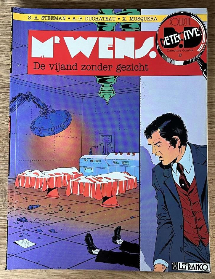 Mr Wens - De vijand zonder gezicht - 1e dr(1990) Strip, Boeken, Stripverhalen, Gelezen, Eén stripboek