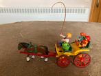 Playmobil Paard en kar (complete set, boekje, geen doos), Ophalen of Verzenden, Zo goed als nieuw, Complete set