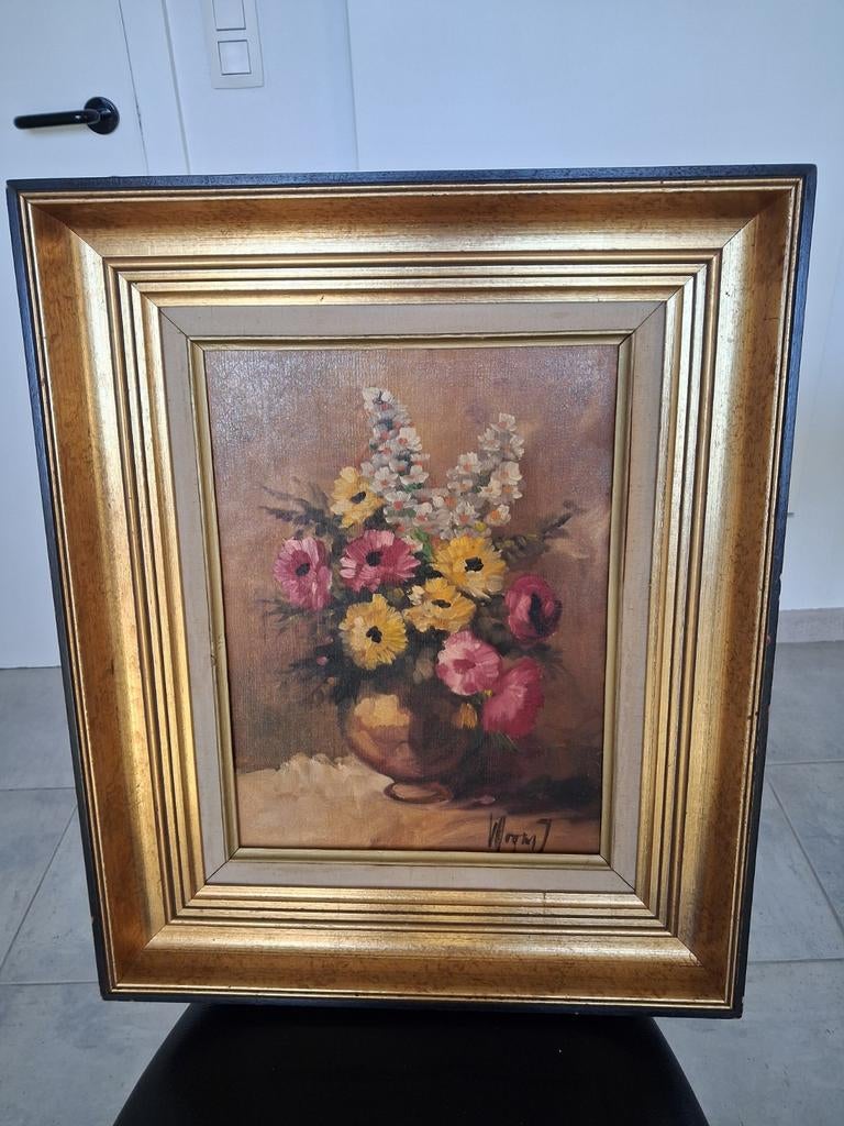 Bloemenpracht, Antiek en Kunst, Kunst | Schilderijen | Klassiek, Ophalen