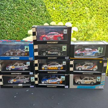 10 x 1/43 Minichamps (Race - Rally) beschikbaar voor biedingen