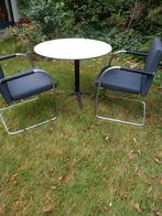 Vitra Vitasoft 2 x en Tafel Sedus 90 cm, Gebruikt, Metaal of Aluminium, Design Vitra, Rond