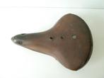 antieke fiets zadel leder oldtimer rijwiel vintage, Fietsen en Brommers, Ophalen of Verzenden