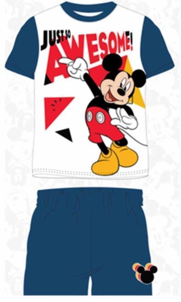 Mickey Mouse Shortama WB - Maat 116 - 128 - Disney, Enfants & Bébés, Vêtements enfant | Taille 116, Neuf, Garçon, Ensemble, Enlèvement ou Envoi