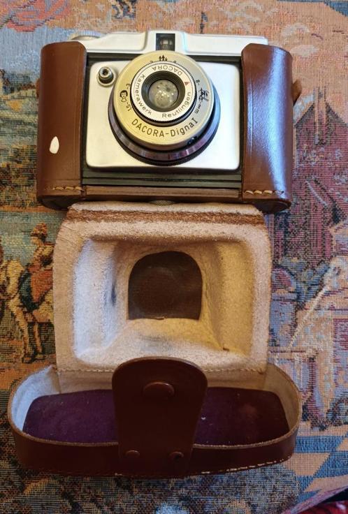 DACORA Digna I vintage analoge camera + hoesje, Audio, Tv en Foto, Fotocamera's Analoog, Ophalen of Verzenden