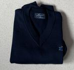 Marineblauwe trui met v-hals Jezequel, Kleding | Heren, Truien en Vesten, Blauw, Maat 56/58 (XL), Ophalen of Verzenden, Zo goed als nieuw
