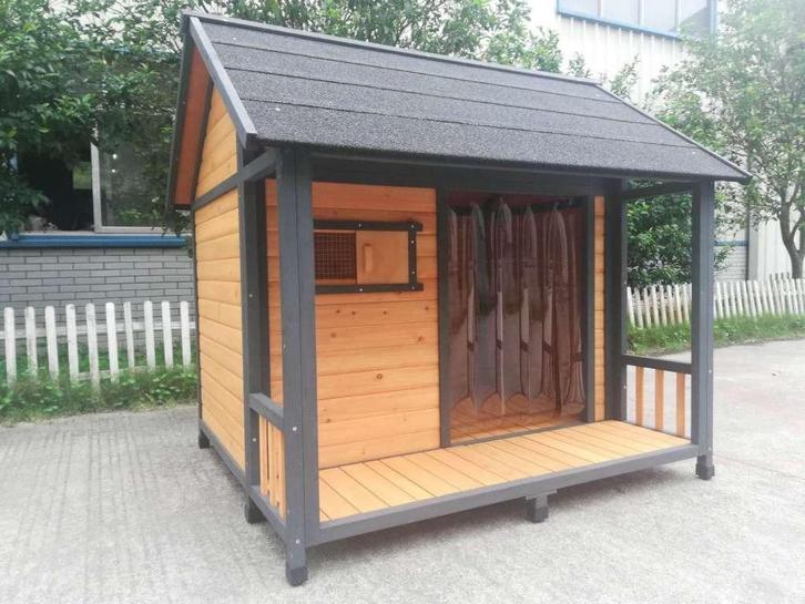 Niche GEANTE niche XXL + terrasse surélevée GRANDE NICHE, Dieren en Toebehoren, Hondenhokken, Nieuw, Hondenhok, Verzenden