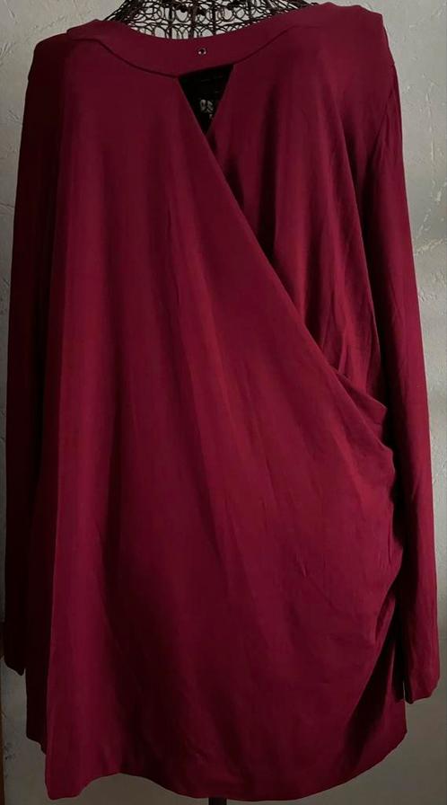 Mayerline 4L (48/50) NIEUW sexy look en geklede bloes, Kleding | Dames, Grote Maten, Nieuw, Blouse of Tuniek, Paars, Ophalen of Verzenden