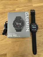 Garmin epix 2 Pro (Gen 2) Sapphire 47mm, Handtassen en Accessoires, Sporthorloges, GPS, Ophalen of Verzenden, Garmin, Zo goed als nieuw