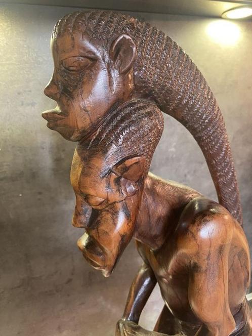 image unique de la culture yoruba en 3 personnages, Antiquités & Art, Art | Art non-occidental, Enlèvement ou Envoi