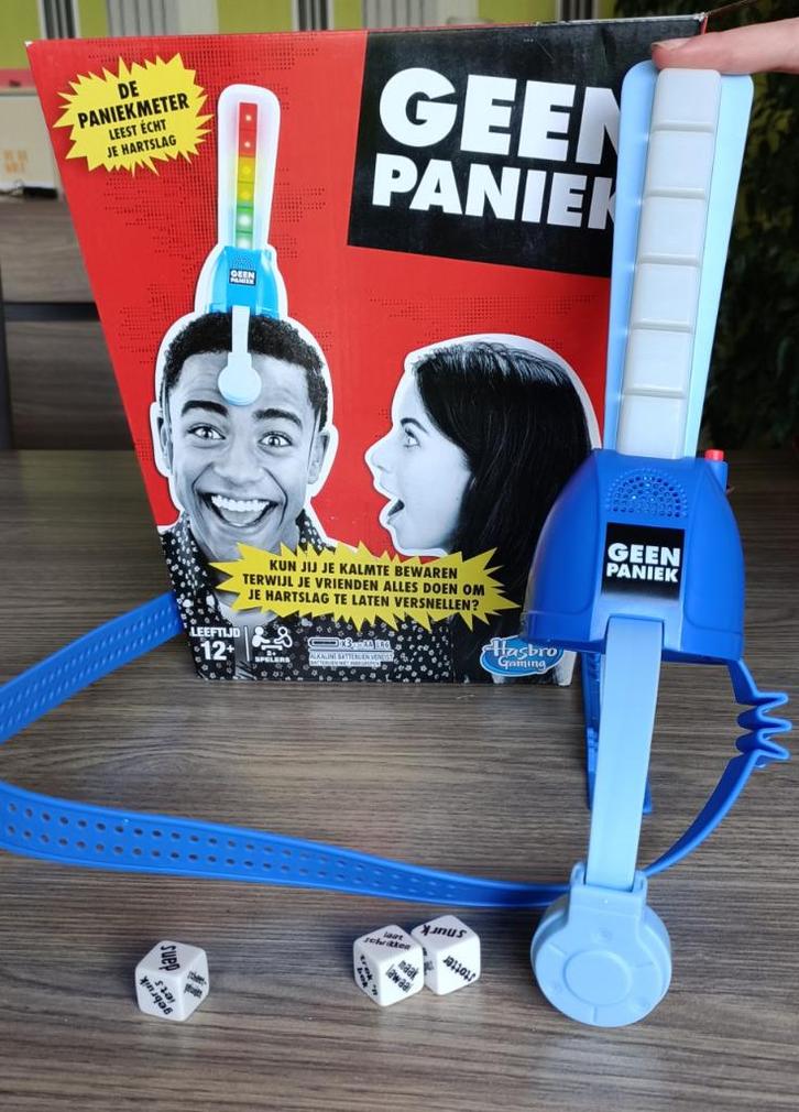 Spel 'geen paniek', Hobby en Vrije tijd, Gezelschapsspellen | Bordspellen, Zo goed als nieuw, Ophalen