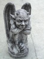 Gargoyle-monster met gepatineerde stenen vleugels, Tuin en Terras, Ophalen, Nieuw, Steen, Overige typen