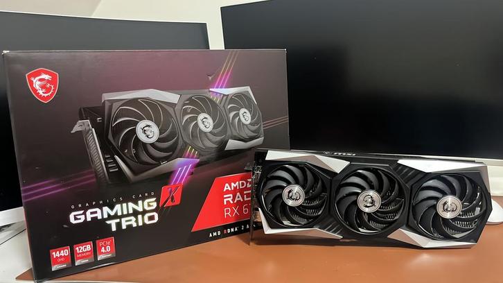 AMD Radeon rx 6750 xt, Computers en Software, Videokaarten, Zo goed als nieuw, AMD, PCI-Express 4.0, GDDR6, HDMI, DisplayPort