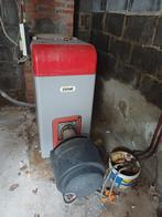 Ferroli Ketel + Giersch brander, Doe-het-zelf en Bouw, Ophalen, Gebruikt, 100 liter of meer, Boiler
