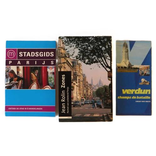 Parijs Stadsgids, Zones (Jean Rolin), Verdun (slagveld) lot, Boeken, Reisgidsen, Europa, Ophalen of Verzenden