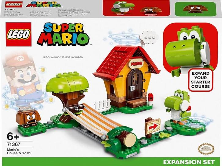 LEGO Super Mario 71367 Mario's huis & Yoshi nieuw, Kinderen en Baby's, Speelgoed | Duplo en Lego, Nieuw, Lego, Complete set, Ophalen of Verzenden
