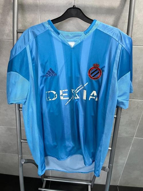 Club Brugge 2005-06 Retro Vintage Awayshirt gehandtekend doo, Verzamelen, Sportartikelen en Voetbal, Gebruikt, Shirt, Ophalen of Verzenden