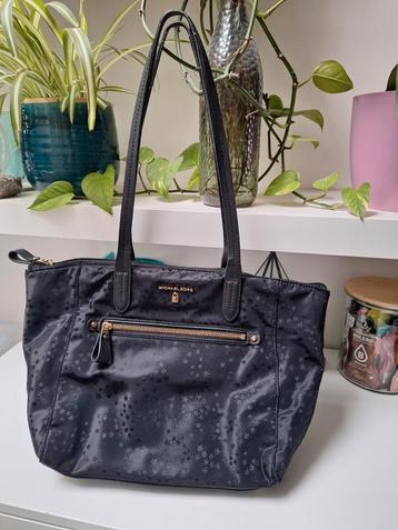 Zwarte Michael Kors handtas sterren print Jet Set model beschikbaar voor biedingen