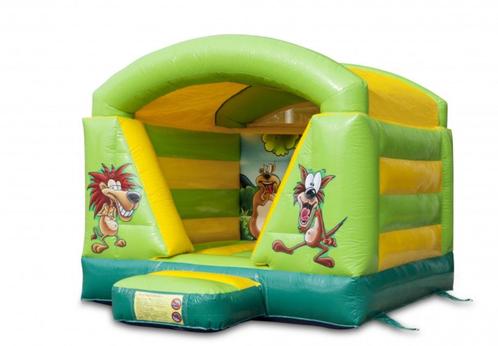 Te koop Springkussen Mini overdekt Jungle, Hobby en Vrije tijd, Feestartikelen | Verhuur, Nieuw, Ophalen