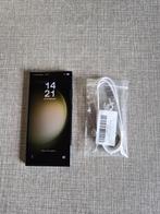 Samsung Galaxy S23 Ultra met covers & screenprotection, Telecommunicatie, Mobiele telefoons | Samsung, Ophalen, Gebruikt, Zwart