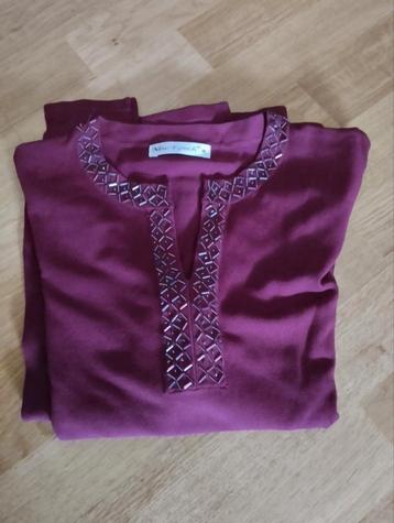 Prachtige paars blouse New Epoch xl dames  beschikbaar voor biedingen