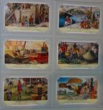 Set Liebig Prenten Leonardo Da Vinci als uitvinder (1962)., 1960 tot 1980, Ophalen of Verzenden, Zo goed als nieuw, Prent