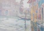 Alfred Van Neste (1874-1969): Venetië (54 x 44 cm), Ophalen of Verzenden