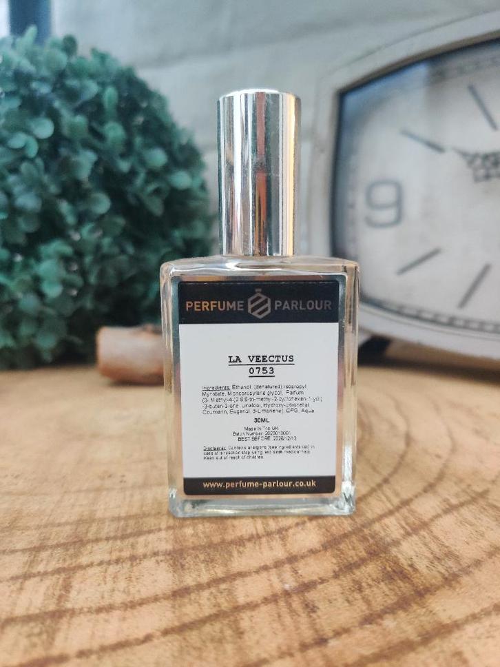 Perfume Parlour - La Veectus 30ml EDP - Fusion, Handtassen en Accessoires, Uiterlijk | Parfum, Gebruikt, Verzenden