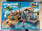 Playmobil vakantie eiland + strandbar, Comme neuf, Enlèvement ou Envoi