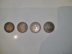 (4) 2 1/2 Gulden Juliana, Timbres & Monnaies, 2½ florins, Série, Enlèvement ou Envoi, Argent