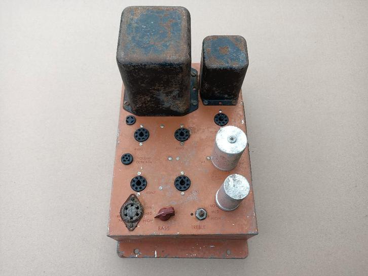 Buizen Versterker (Rock-ola 1434 Super Rocket) 1953, Collections, Machines | Jukebox, Enlèvement ou Envoi