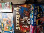 Stratego, eurozakgeldspel, poker, gebarentaal,reismonopoly, Enlèvement, Comme neuf