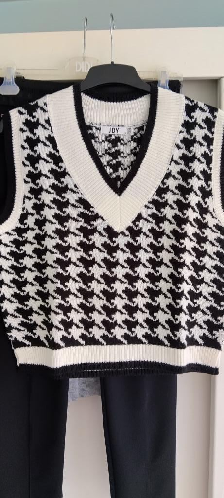 nieuwe debardeur / spencer / trui JDY oversized, Kleding | Dames, Truien en Vesten, Nieuw, Maat 38/40 (M), Zwart, Verzenden