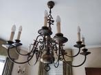 lustre en cuivre vintage, Maison & Meubles, Enlèvement, Utilisé, Antiek
