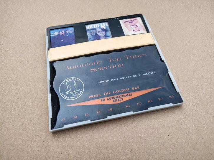 Single Cover Wurlitzer 3000/ 3010 (1966) jukebox, Verzamelen, Automaten | Jukeboxen, Wurlitzer, Verzenden