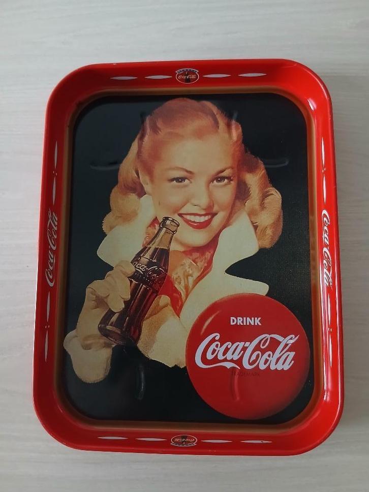 Coca Cola Vintage dienblad in perfecte staat, Verzamelen, Merken en Reclamevoorwerpen, Nieuw, Ophalen