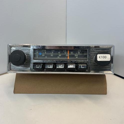 VW Blaupunkt 12V Kever Karmann Ghia Radio T14 Type 3 Kever 6, Auto diversen, Auto-accessoires, Gebruikt, Ophalen of Verzenden