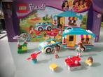 Lego Friends 41034 Zomercaravan, Ophalen of Verzenden, Zo goed als nieuw, Complete set, Lego