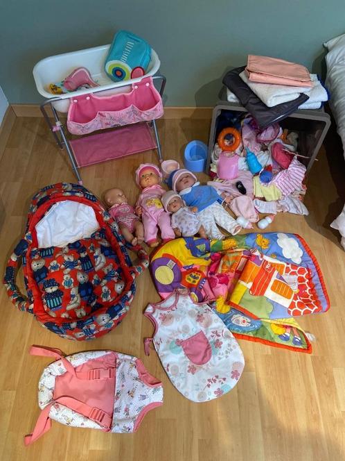 Lot de Poupées, Kinderen en Baby's, Speelgoed | Poppen, Gebruikt, Overige typen, Ophalen